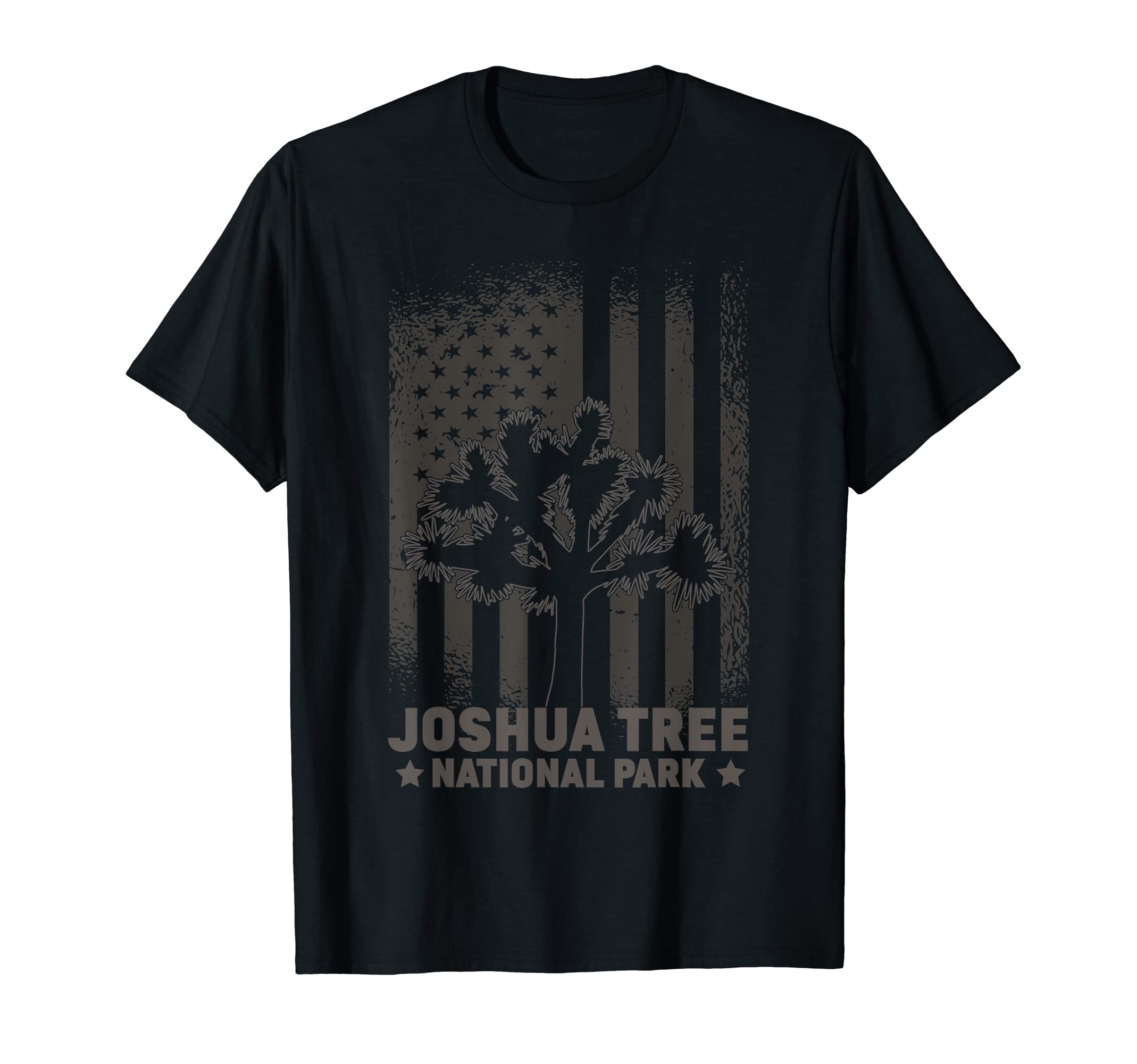 Joshua Tree National Park Patriot Flag T-Shirt - Unique Graphic Unisex - T-Shirt, Sweatshirt, Hoodie