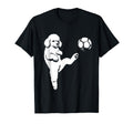 Soccer Poodle Kicking Ball Funny Dog T-Shirt - Streetwear Style for Adults - T-Shirt, Sweatshirt, Hoodie