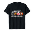 Sports Mama Game Day Proud Mom T-Shirt - Aesthetic Graphic Men Women - T-Shirt, Sweatshirt, Hoodie