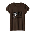 My Heart Plays Soccer Mom T-Shirt - Custom Art Print Unisex - T-Shirt, Sweatshirt, Hoodie
