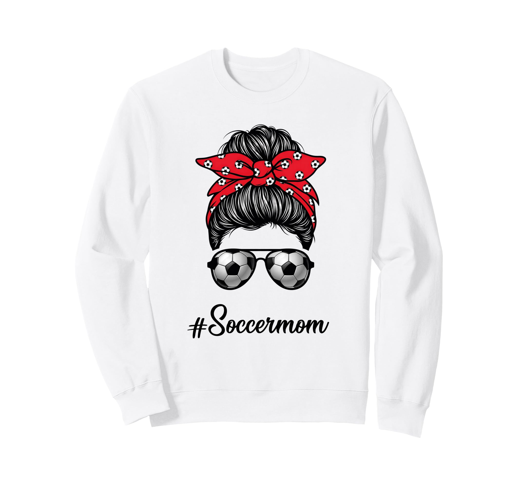 Soccermom Soccer Mama Soccer Sweatshirt - Custom Art Print for Adults - T-Shirt, Sweatshirt, Hoodie