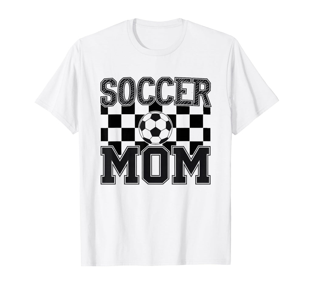 Groovy Soccer Mom Mother Soccer T-Shirt - Casual Everyday Wear Men Women - T-Shirt, Sweatshirt, Hoodie