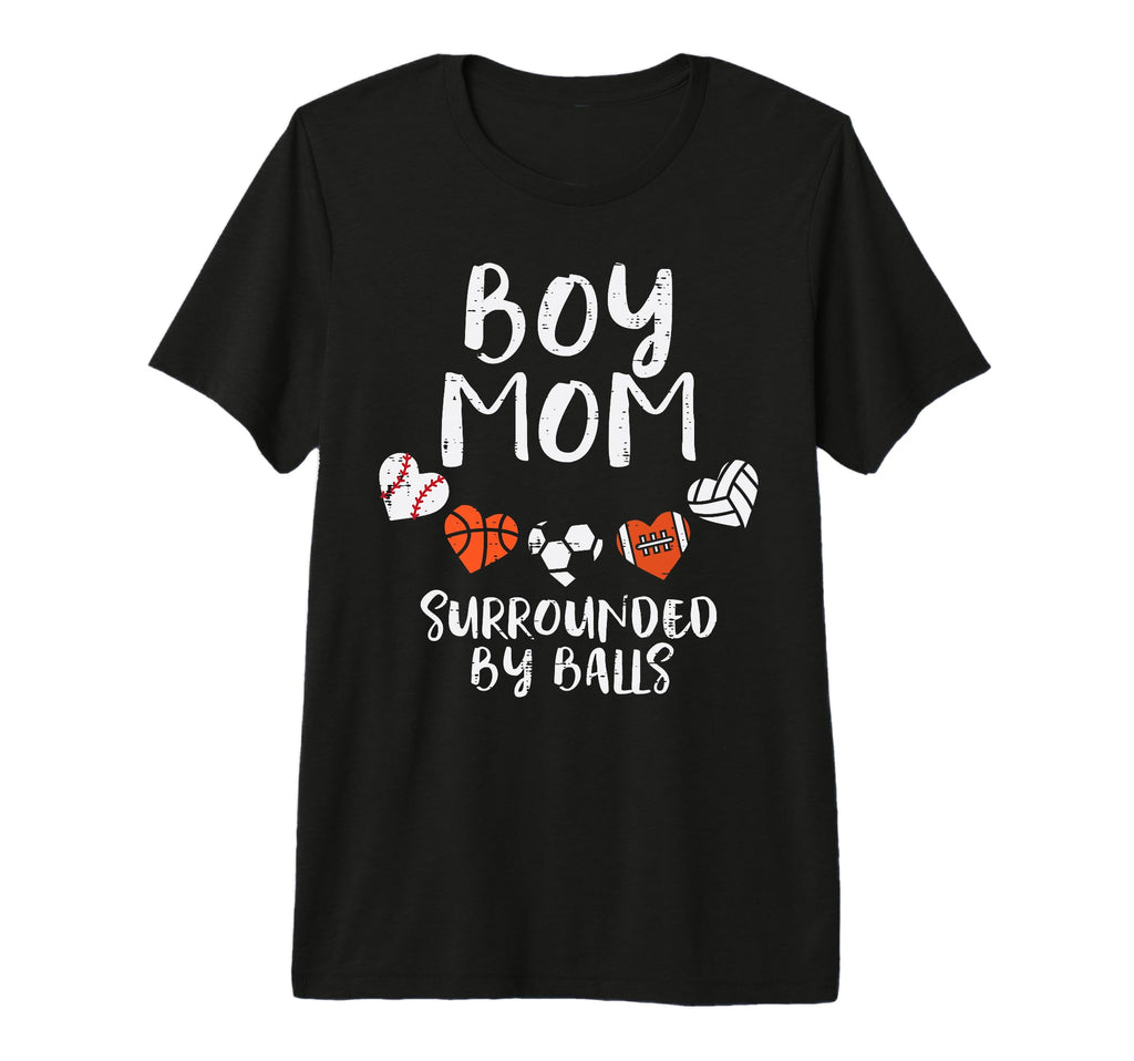 Mom Basketball Baseball Football Soccer T-Shirt - Graphic Print Men Women - T-Shirt, Sweatshirt, Hoodie