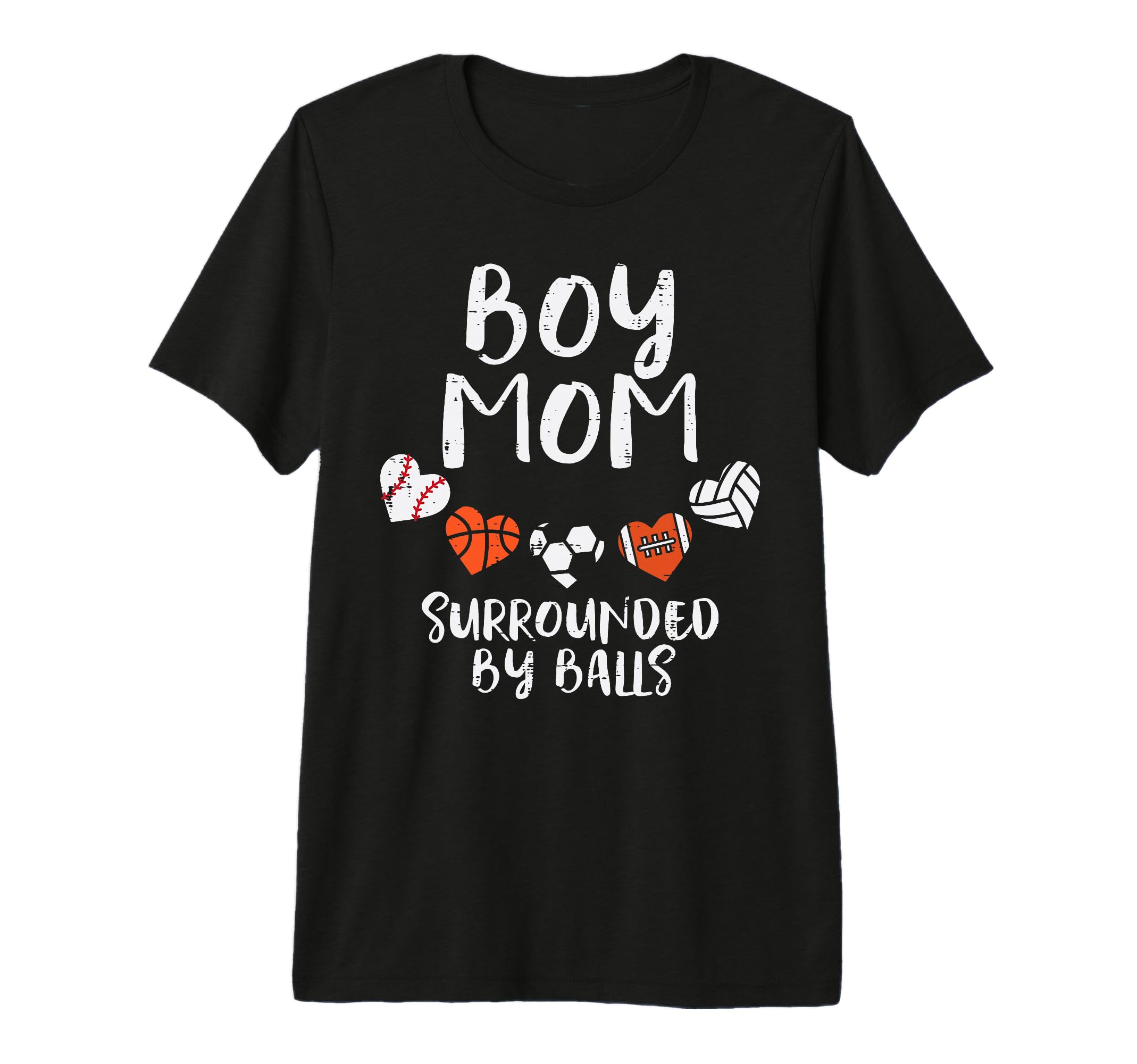 Mom Basketball Baseball Football Soccer T-Shirt - Graphic Print Men Women - T-Shirt, Sweatshirt, Hoodie