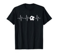 Soccer Heartbeat Funny Soccer Lover T-Shirt - Trendy Graphic Men Women - T-Shirt, Sweatshirt, Hoodie