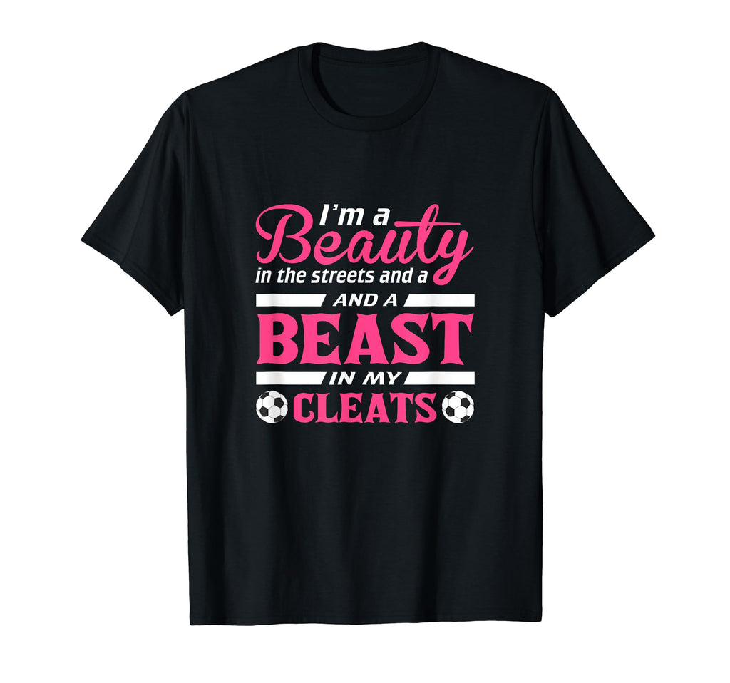 Funny Soccer Gift Beast My Cleats T-Shirt - Minimalist Print Men Women - T-Shirt, Sweatshirt, Hoodie