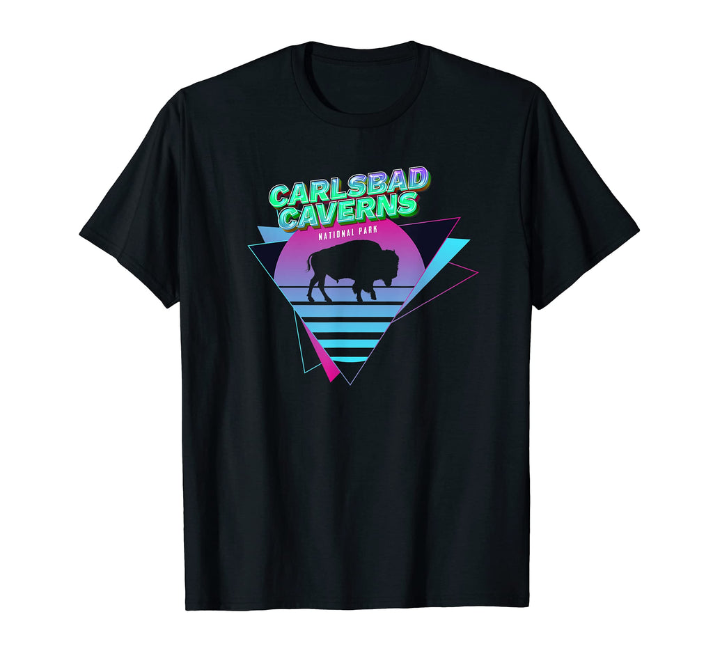 Vaporwave Carlsbad Caverns National T-Shirt - Fun Novelty Design Men Women - T-Shirt, Sweatshirt, Hoodie