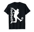 Football Soccer Player Kick Action Art T-Shirt - Graphic Print for Adults - T-Shirt, Sweatshirt, Hoodie