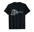 Funny Soccer Heartbeat Ecg Football T-Shirt - Custom Art Print Men Women - T-Shirt, Sweatshirt, Hoodie