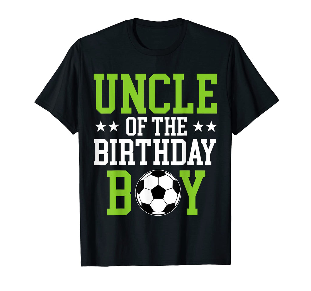 Uncle Birthday Soccer Player T-Shirt - Minimalist Print for Adults - T-Shirt, Sweatshirt, Hoodie