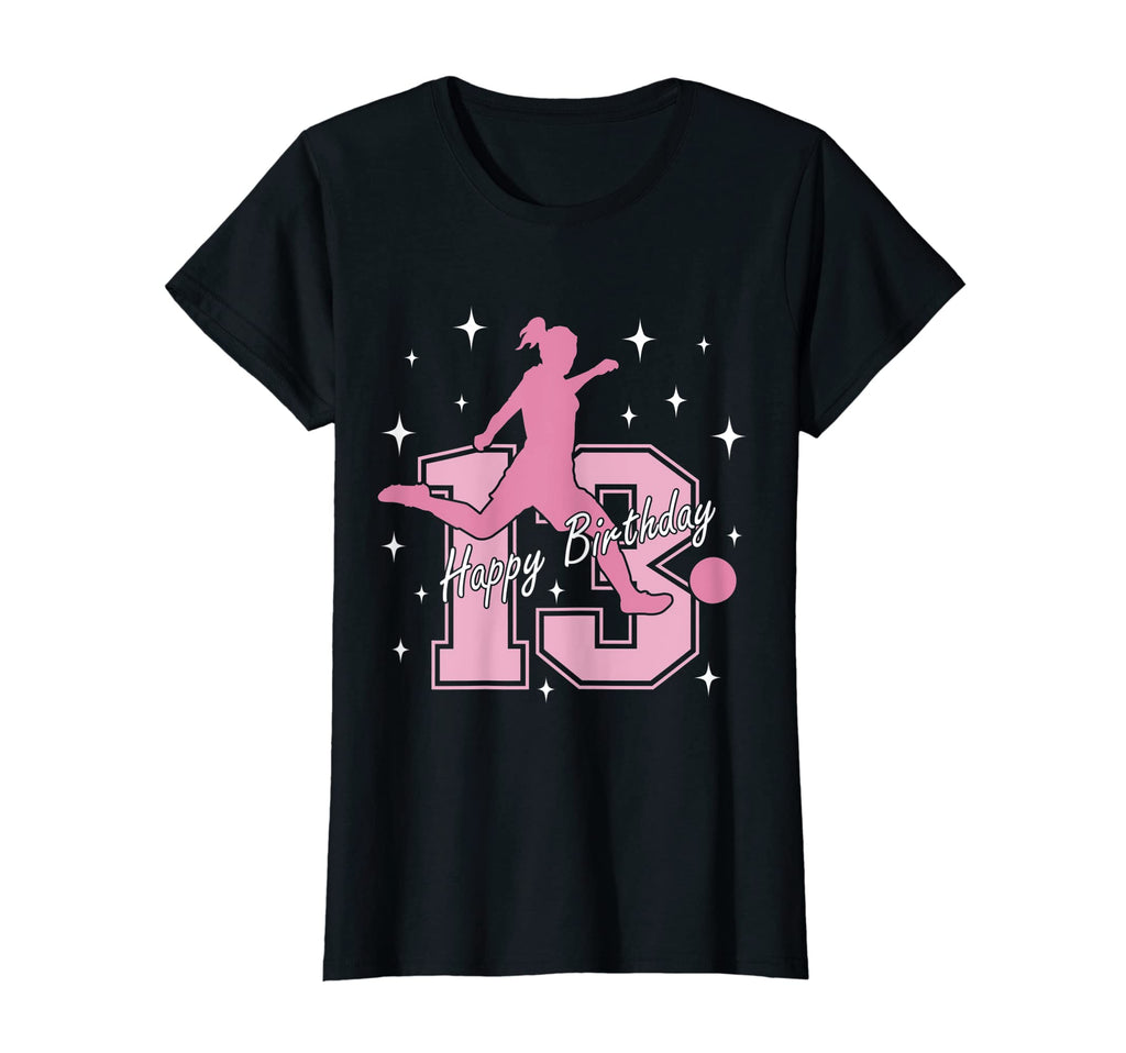 13Th Birthday Soccer Playing T-Shirt - Aesthetic Graphic Men Women - T-Shirt, Sweatshirt, Hoodie