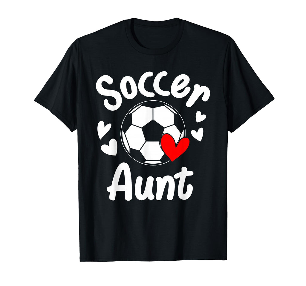 Soccer Aunt Heart Thats My Nephew Funny T-Shirt - Custom Art Print Unisex - T-Shirt, Sweatshirt, Hoodie