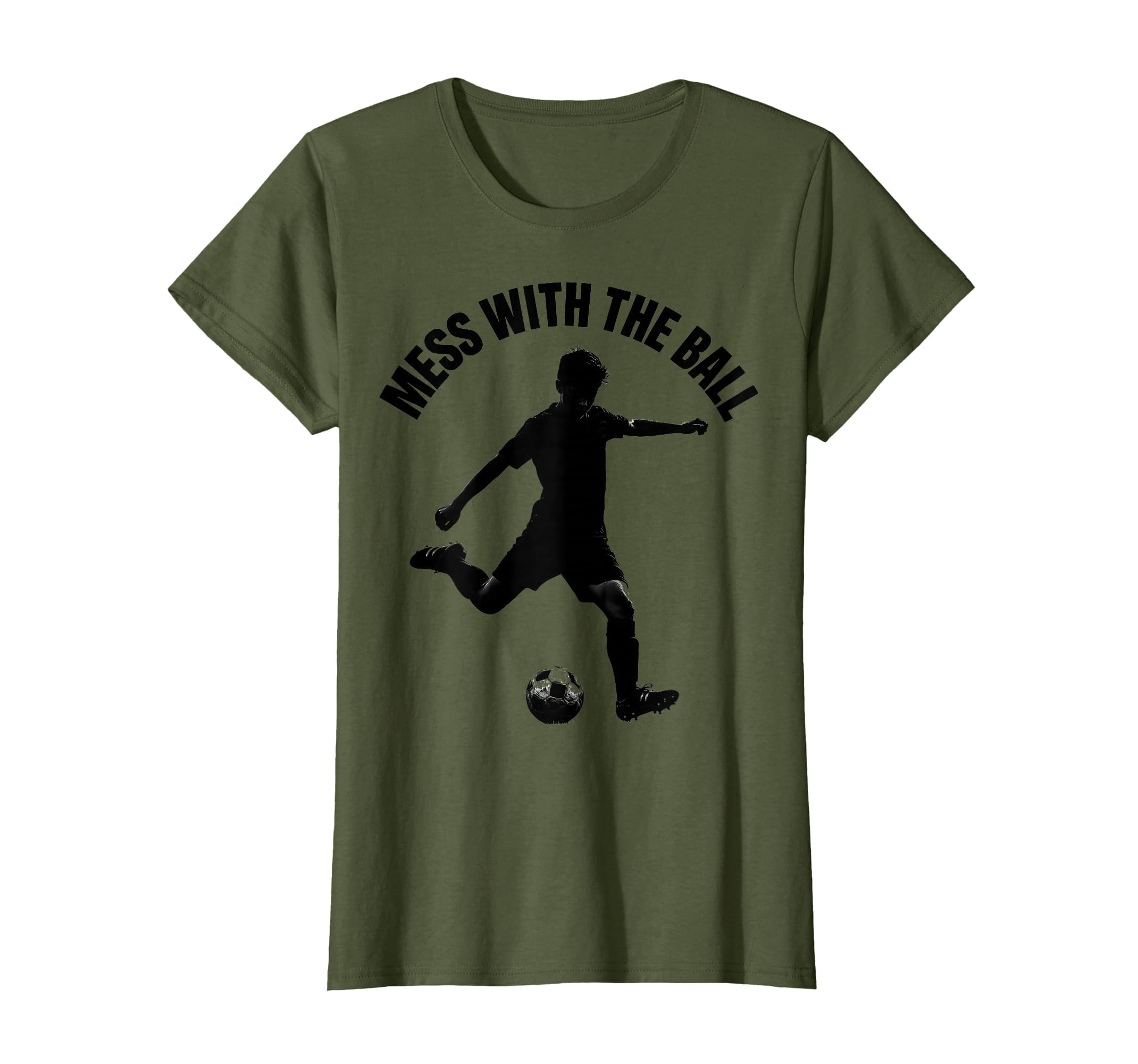 Mess Ball Soccer T-Shirt - Unique Graphic for Adults - T-Shirt, Sweatshirt, Hoodie