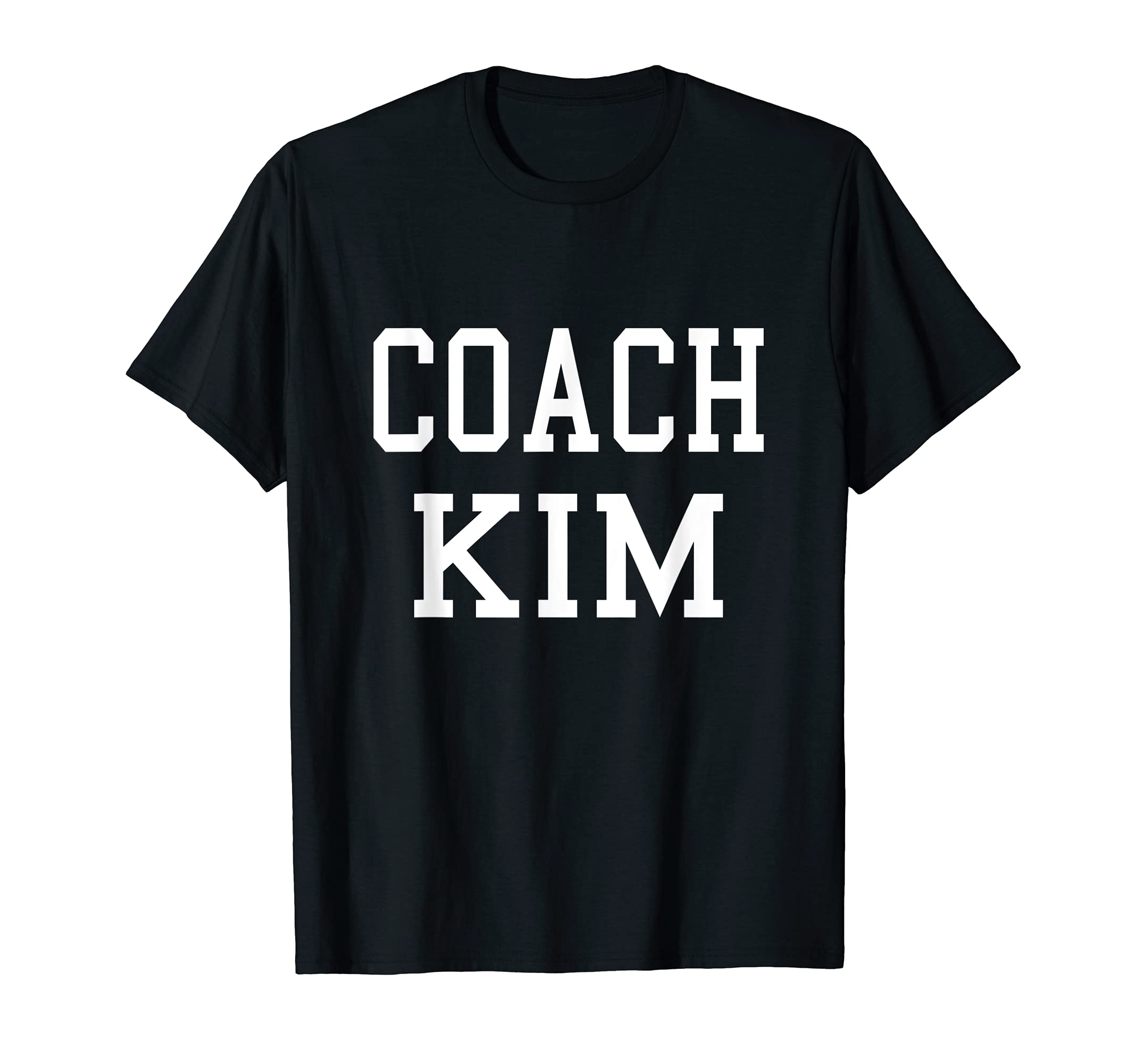 Coach Kim Custom Football Soccer T-Shirt - Custom Art Print Men Women - T-Shirt, Sweatshirt, Hoodie