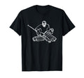 Ice Hockey Goalkeeper Sketch T-Shirt - Fun Novelty Design for Adults - T-Shirt, Sweatshirt, Hoodie