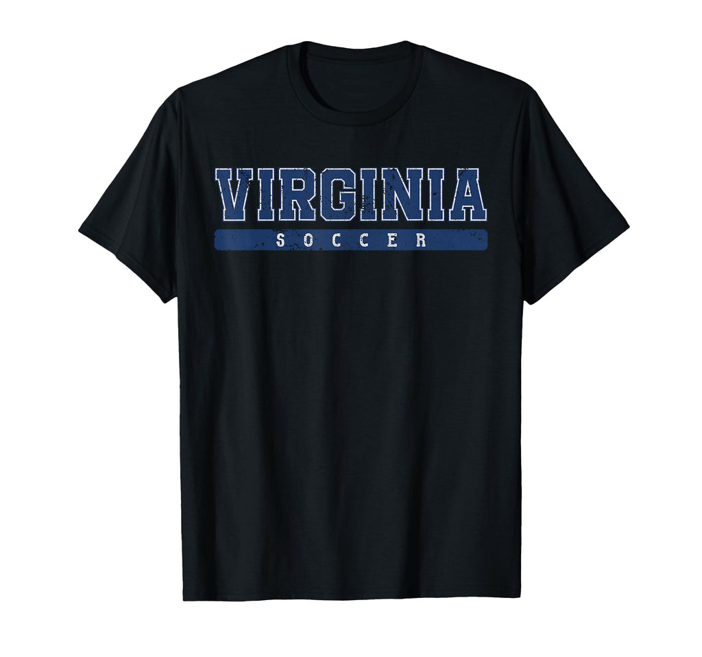 Virginia Soccer Tees Tanks Tops Hoodie - Aesthetic Graphic Men Women - T-Shirt, Sweatshirt, Hoodie