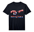 Croatia Hrvatska Soccer Team Reaching T-Shirt - Custom Art Print Unisex - T-Shirt, Sweatshirt, Hoodie