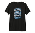 Husband Dad Soccer Legend Soccer T-Shirt - Graphic Print for Adults - T-Shirt, Sweatshirt, Hoodie