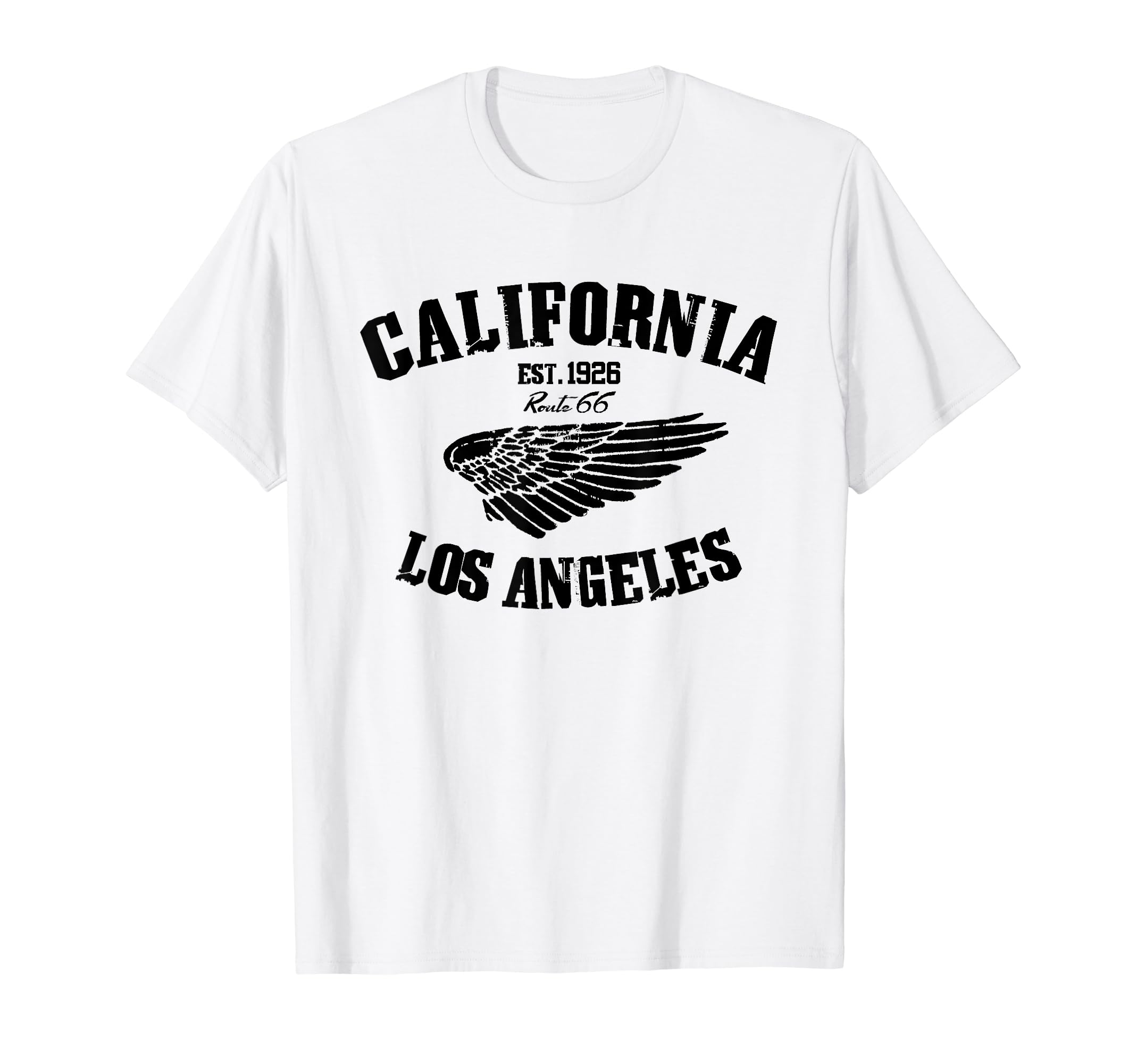 Route 66 California Wing T-Shirt - Casual Everyday Wear Men Women - T-Shirt, Sweatshirt, Hoodie