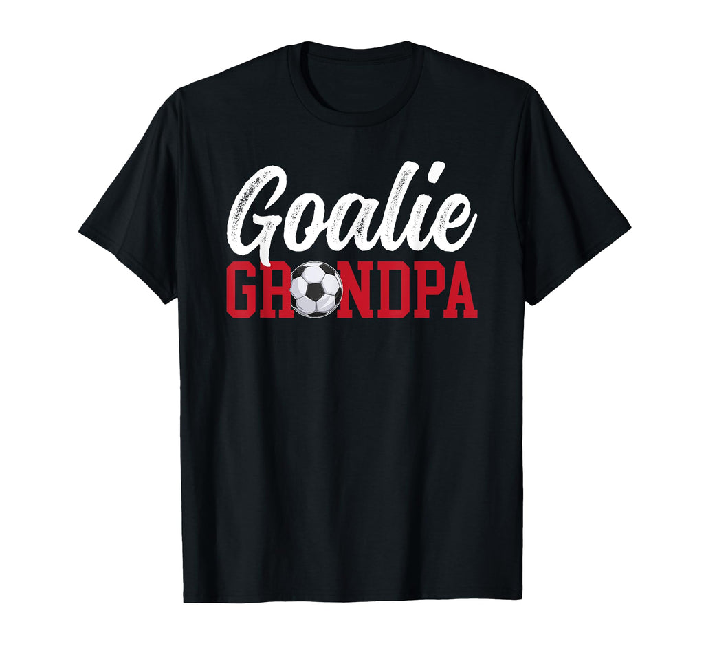Soccer Goalie Grandpa Soccer Keeper T-Shirt - Minimalist Print Men Women - T-Shirt, Sweatshirt, Hoodie