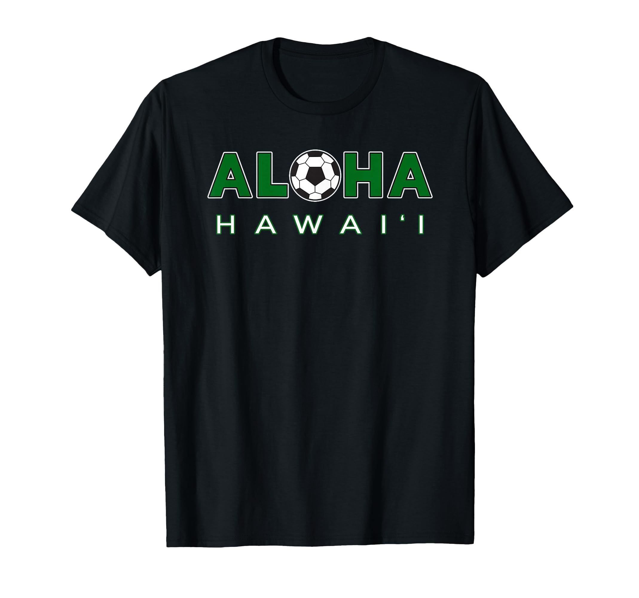 Aloha Hawaii Soccer Ball Aloha Soccer T-Shirt - Novelty Apparel for Adults - T-Shirt, Sweatshirt, Hoodie