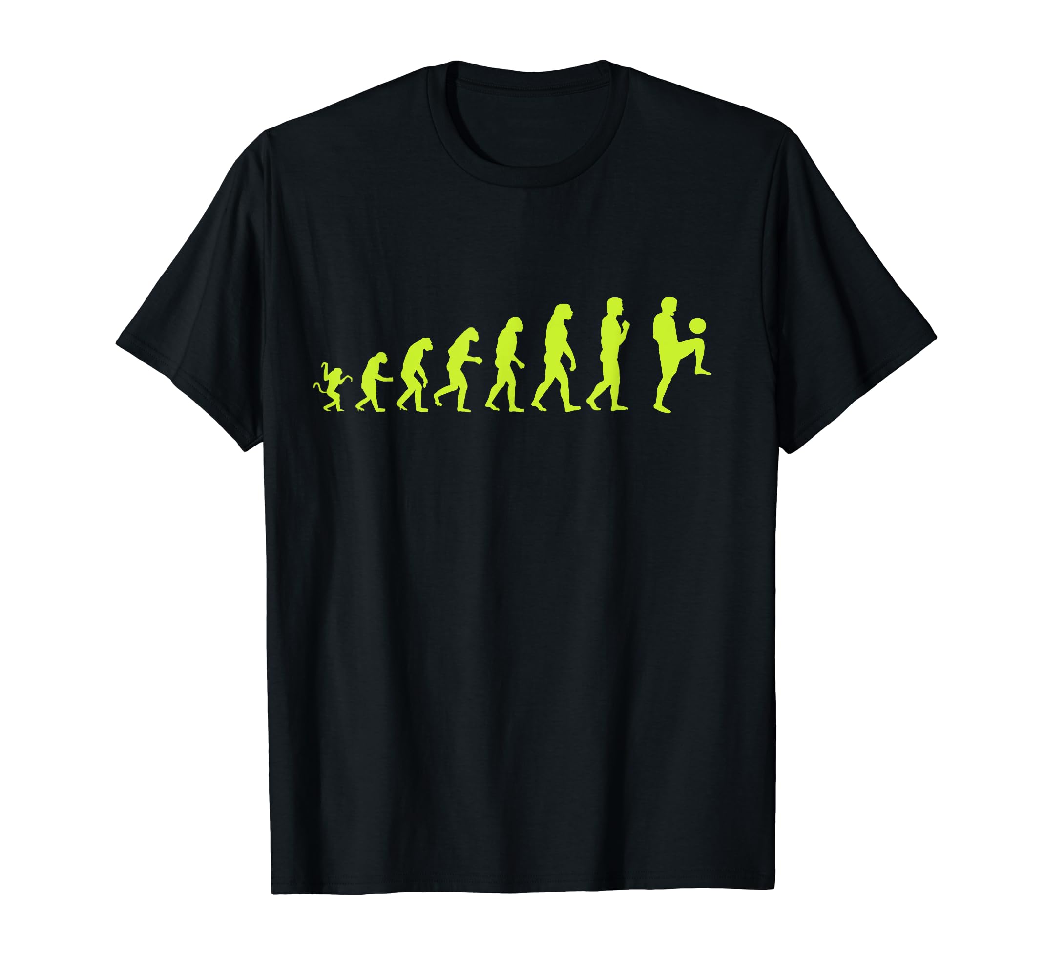 Funny Soccer Evolution Soccer Players T-Shirt - Graphic Print Men Women - T-Shirt, Sweatshirt, Hoodie