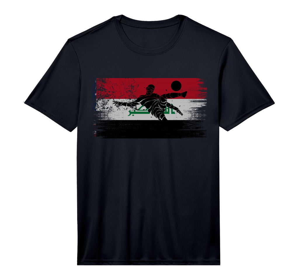 Iraq Soccer Iraqi Football Iraq Futbol T-Shirt - Trendy Graphic Men Women - T-Shirt, Sweatshirt, Hoodie