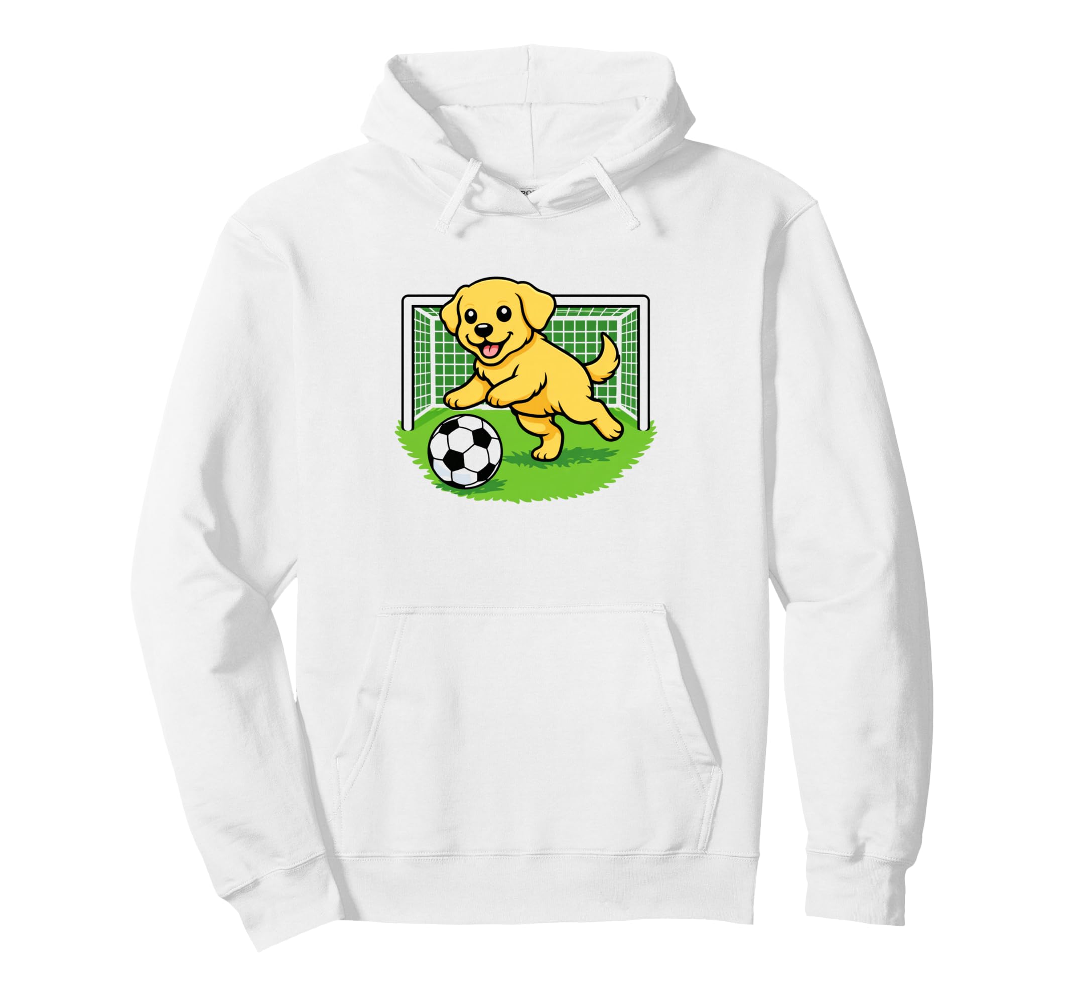 Labrador Retriever Goalies Lab Lovers Hoodie - Minimalist Print Men Women - T-Shirt, Sweatshirt, Hoodie