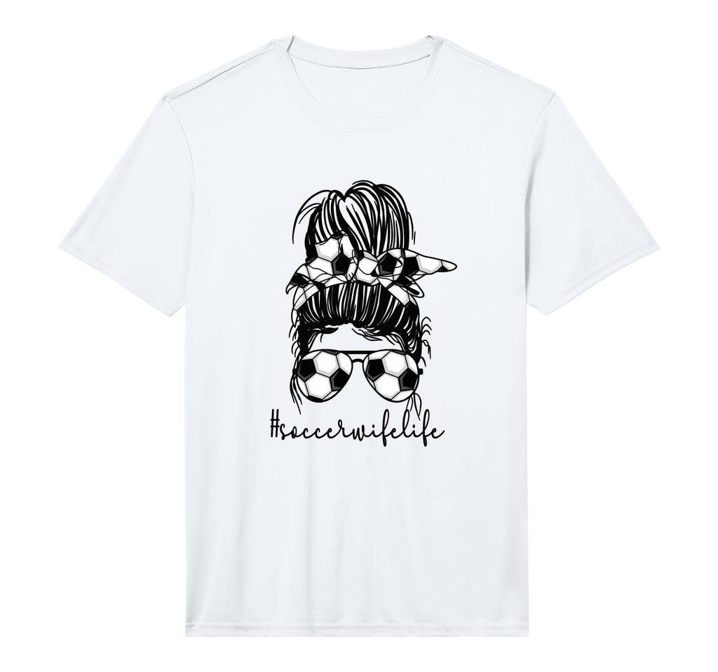 Mens Soccer Wife Life Best Soccer Player T-Shirt - Trendy Graphic Unisex - T-Shirt, Sweatshirt, Hoodie