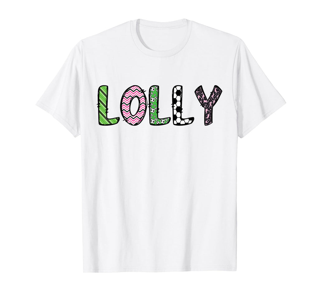 Soccer Lolly Funny Soccer Birthday T-Shirt - Minimalist Print for Adults - T-Shirt, Sweatshirt, Hoodie
