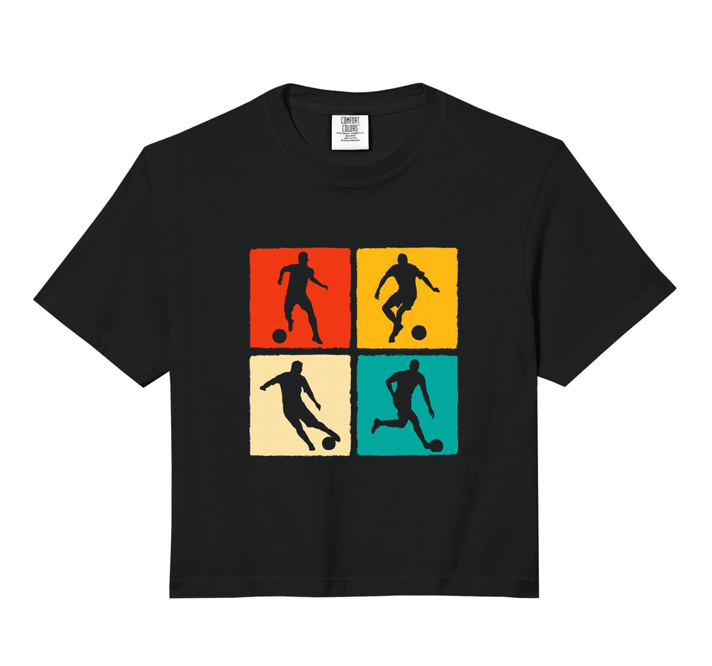 Soccer Silhouette Soccer Player Sweatshirt - Casual Everyday Wear Unisex - T-Shirt, Sweatshirt, Hoodie