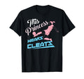 This Princess Wears Cleats Little T-Shirt - Custom Art Print Men Women - T-Shirt, Sweatshirt, Hoodie