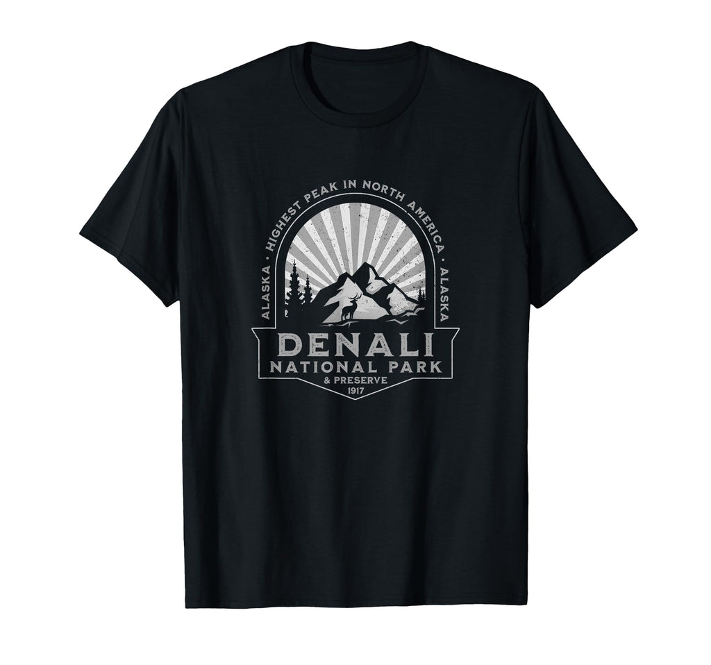 Denali National Park And Preserve T-Shirt - Streetwear Style Men Women - T-Shirt, Sweatshirt, Hoodie