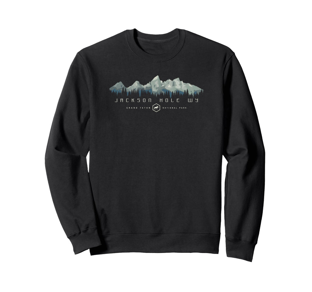 Grand Teton National Park Sweatshirt - Casual Everyday Wear for Adults - T-Shirt, Sweatshirt, Hoodie
