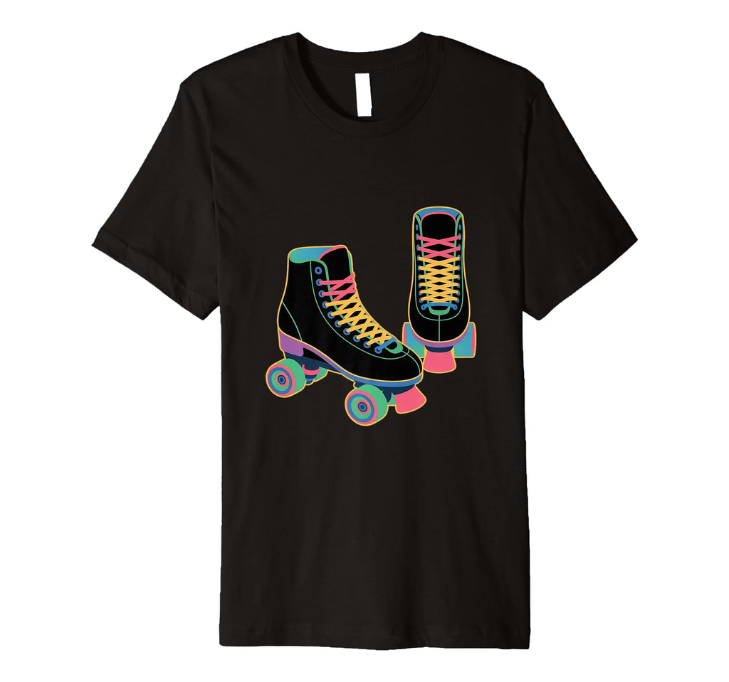 Roller Skate Shoes Roller Skating T-Shirt - Aesthetic Graphic Unisex - T-Shirt, Sweatshirt, Hoodie