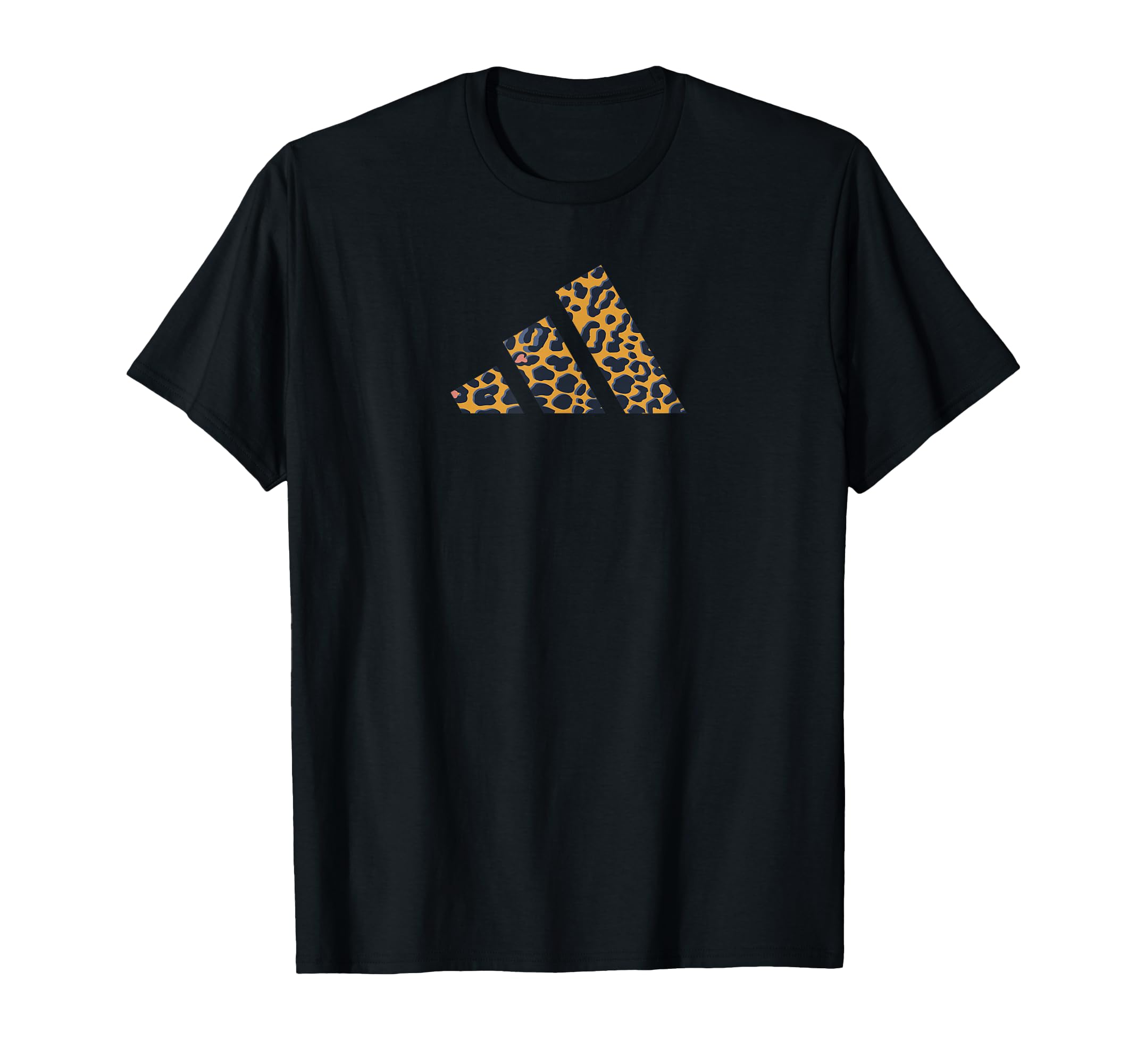 Adidas Leopard Three Stripes T-Shirt - Unique Graphic Unisex - T-Shirt, Sweatshirt, Hoodie
