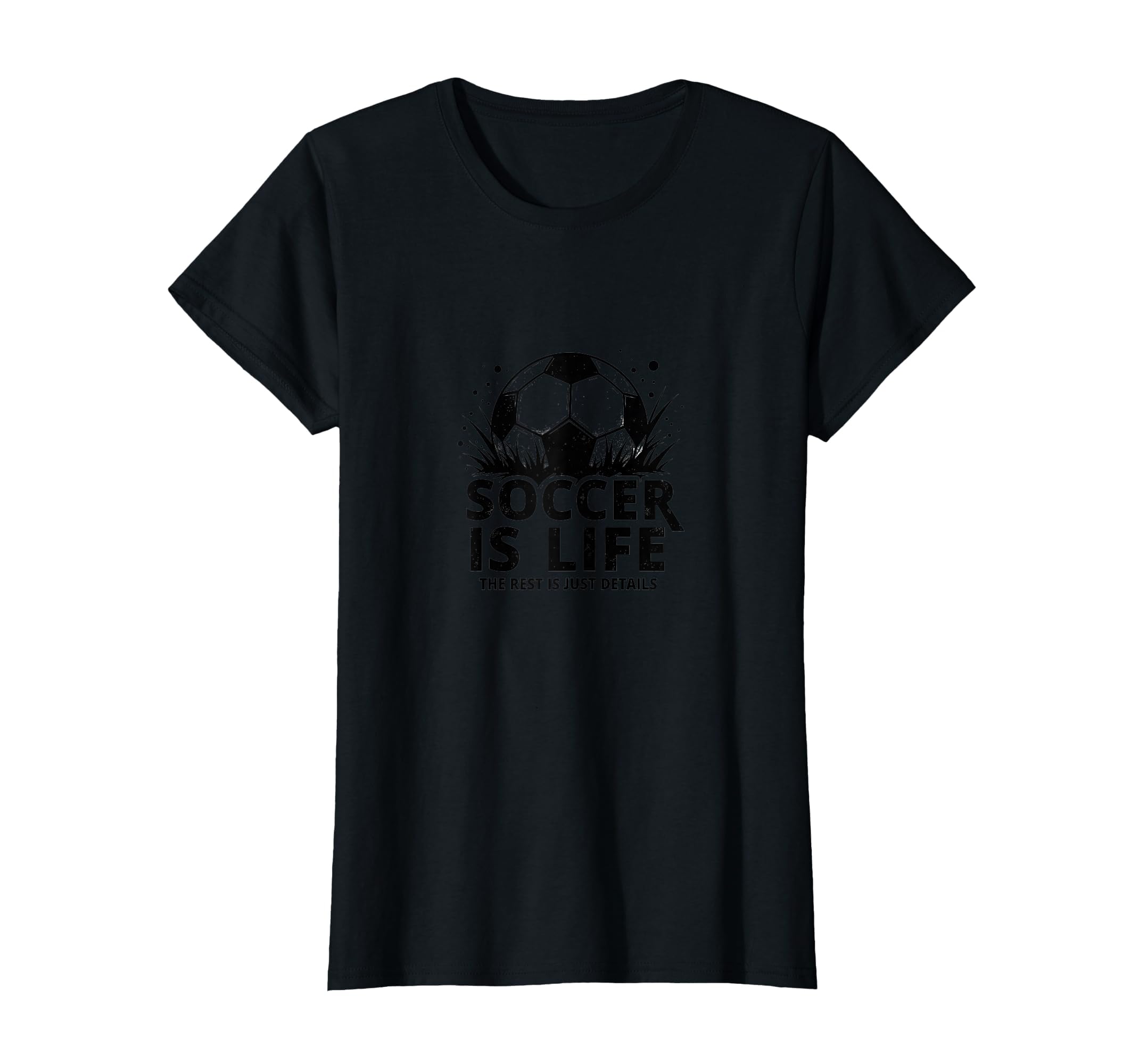Soccer Coach Soccer Is Life Rest Is T-Shirt - Custom Art Print for Adults - T-Shirt, Sweatshirt, Hoodie