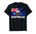 Australia Soccer Team Patriotic Fan T-Shirt - Novelty Apparel Unisex - T-Shirt, Sweatshirt, Hoodie