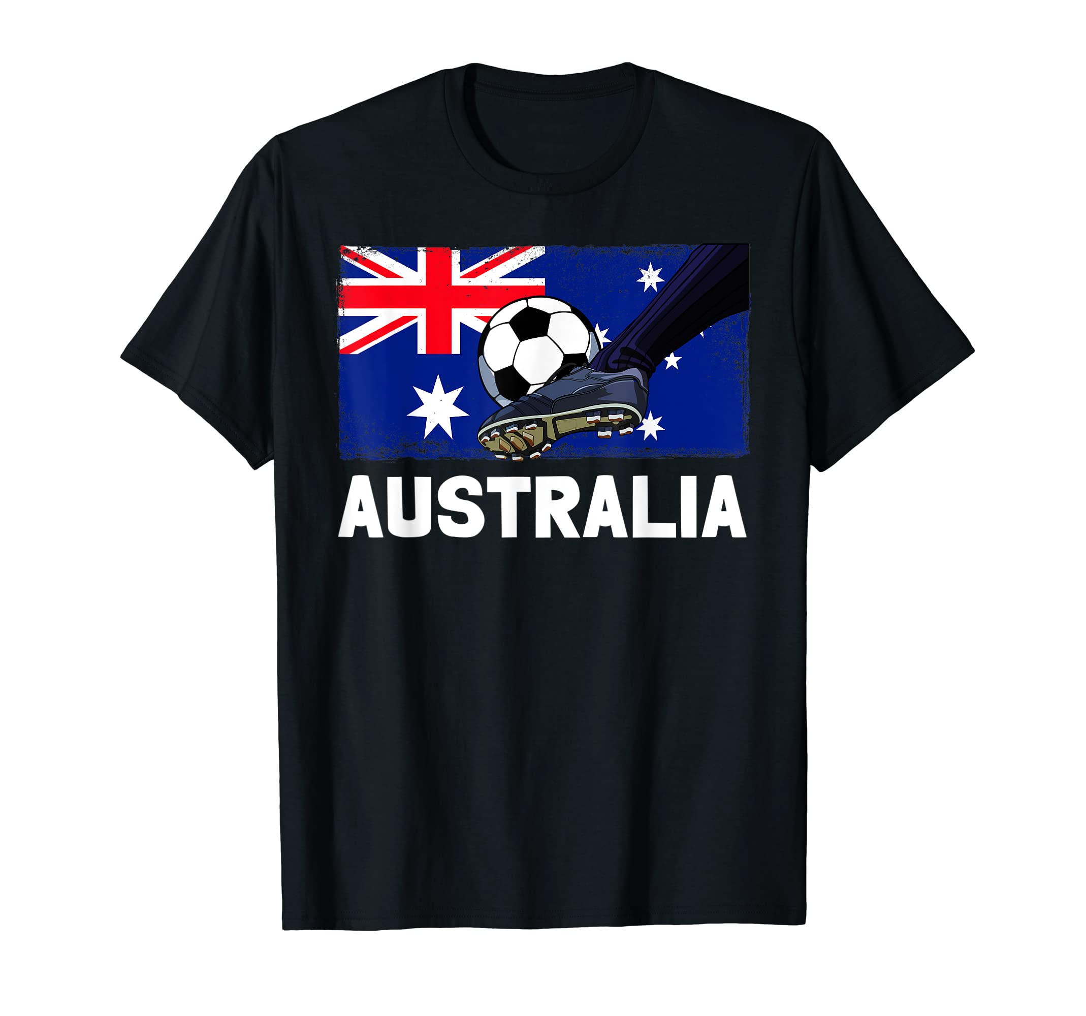 Australia Soccer Team Patriotic Fan T-Shirt - Novelty Apparel Unisex - T-Shirt, Sweatshirt, Hoodie
