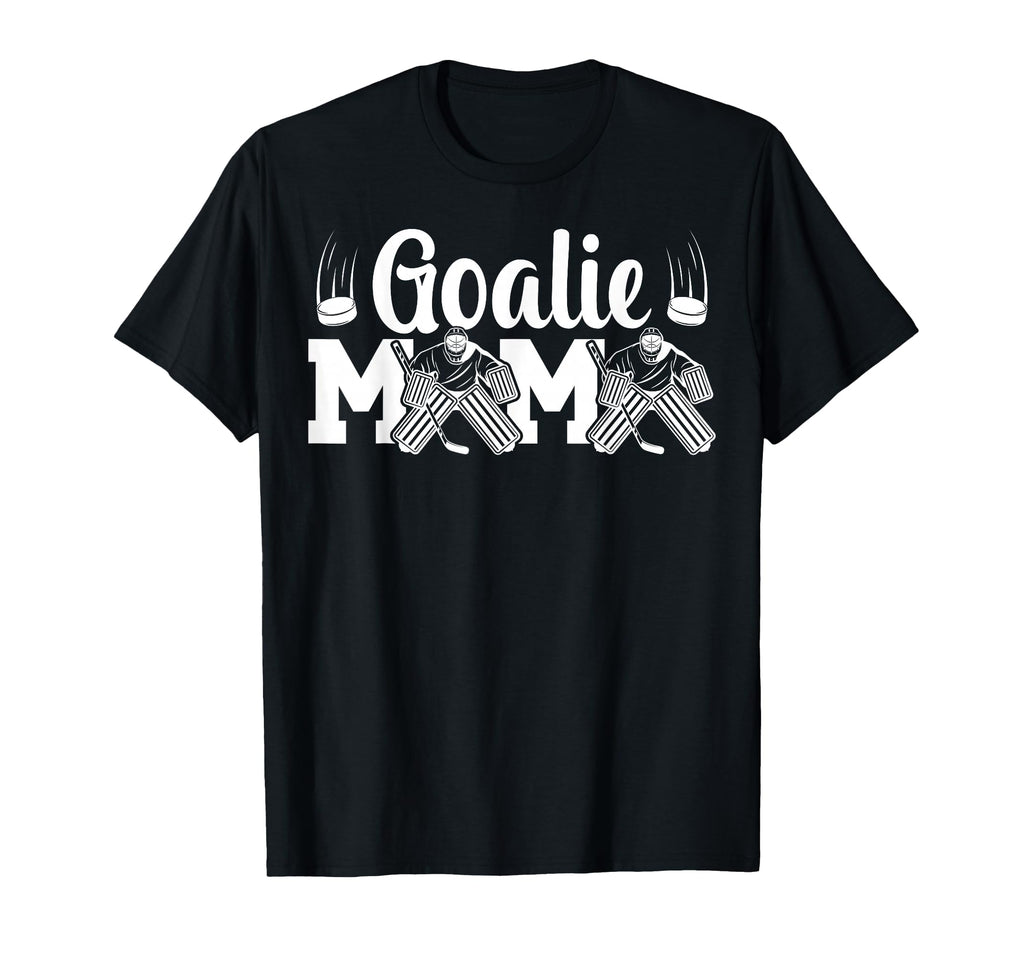 Ice Hockey Goalie Mama Ice Hockey T-Shirt - Minimalist Print Men Women - T-Shirt, Sweatshirt, Hoodie