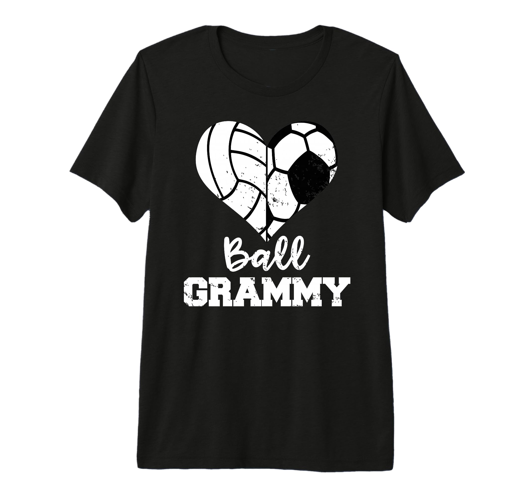 Ball Grammy Heart Funny Soccer T-Shirt - Streetwear Style Unisex - T-Shirt, Sweatshirt, Hoodie