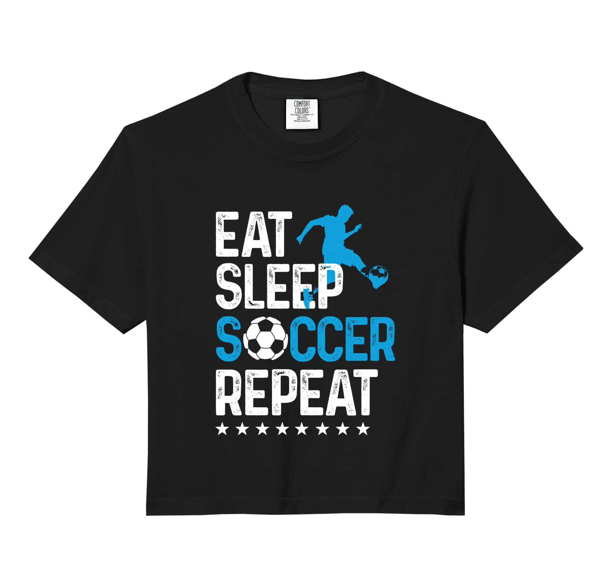 Eat Sleep Soccer Repeat Sport Player T-Shirt - Unique Graphic Men Women - T-Shirt, Sweatshirt, Hoodie