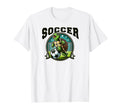 Soccer Turtle Playing Soccer T-Shirt - Trendy Graphic for Adults - T-Shirt, Sweatshirt, Hoodie