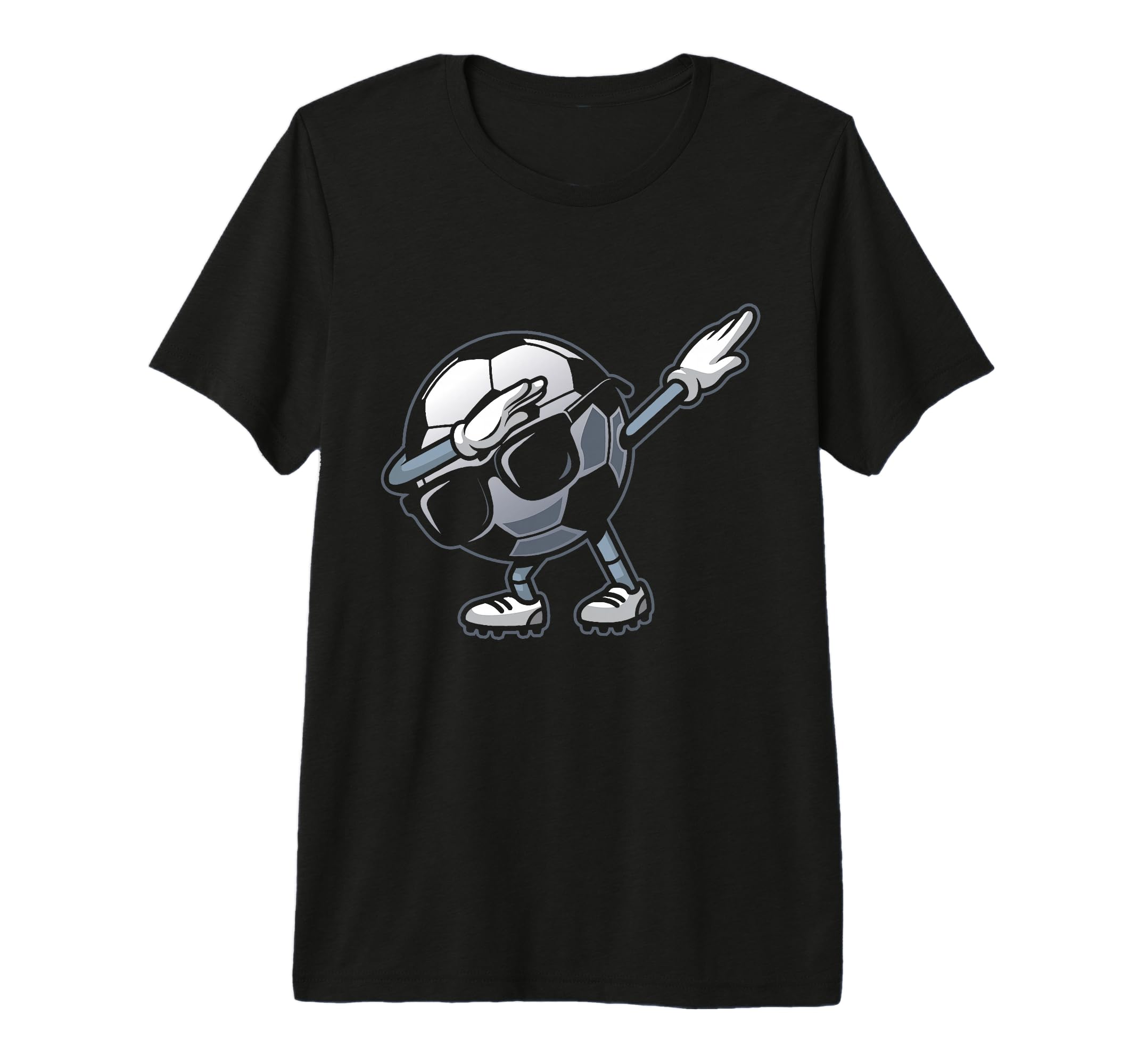 Dabbing Soccer Ball Funny Soccer Sports T-Shirt - Graphic Print for Adults - T-Shirt, Sweatshirt, Hoodie
