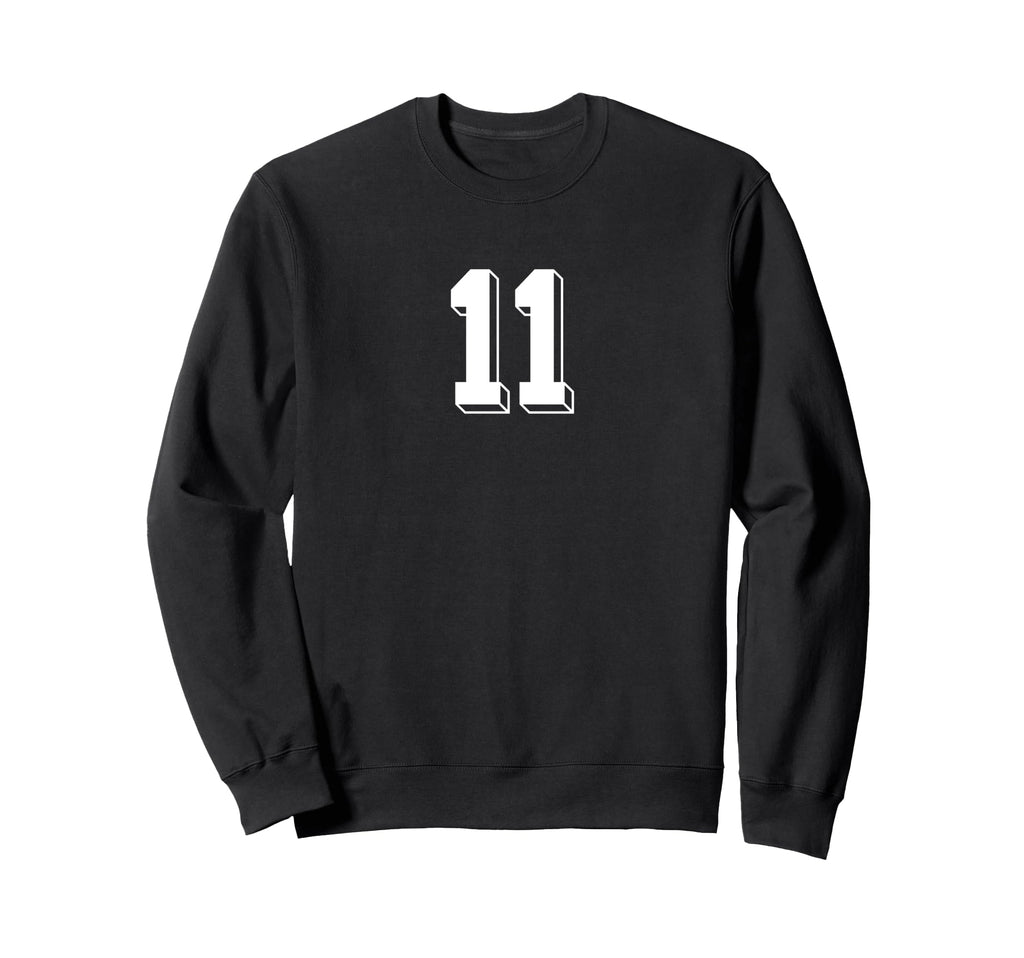 Number 11 80S 90S Soccer Team Jersey Sweatshirt - Graphic Print Men Women - T-Shirt, Sweatshirt, Hoodie