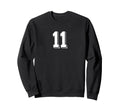 Number 11 80S 90S Soccer Team Jersey Sweatshirt - Graphic Print Men Women - T-Shirt, Sweatshirt, Hoodie