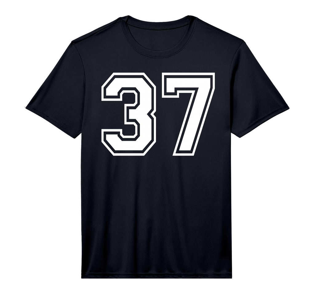 37 Number Thirty Seven Team Sports T-Shirt - Casual Everyday Wear Unisex - T-Shirt, Sweatshirt, Hoodie