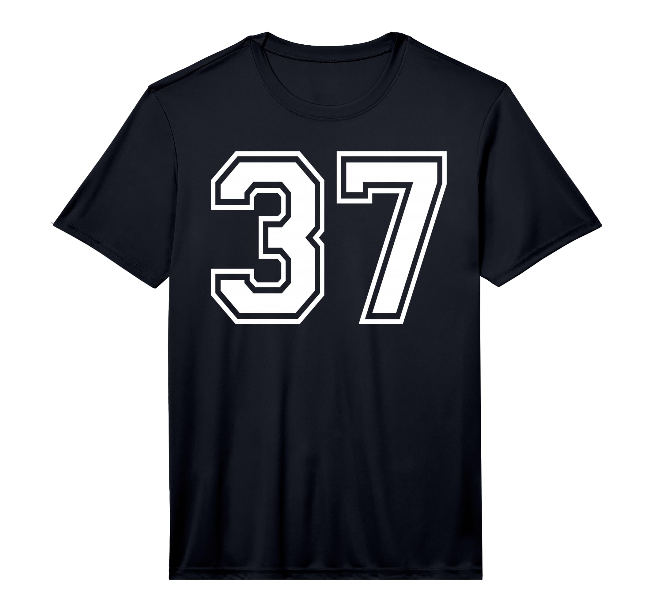 37 Number Thirty Seven Team Sports T-Shirt - Casual Everyday Wear Unisex - T-Shirt, Sweatshirt, Hoodie
