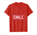 Chile Football Soccer T-Shirt - Minimalist Print Men Women - T-Shirt, Sweatshirt, Hoodie