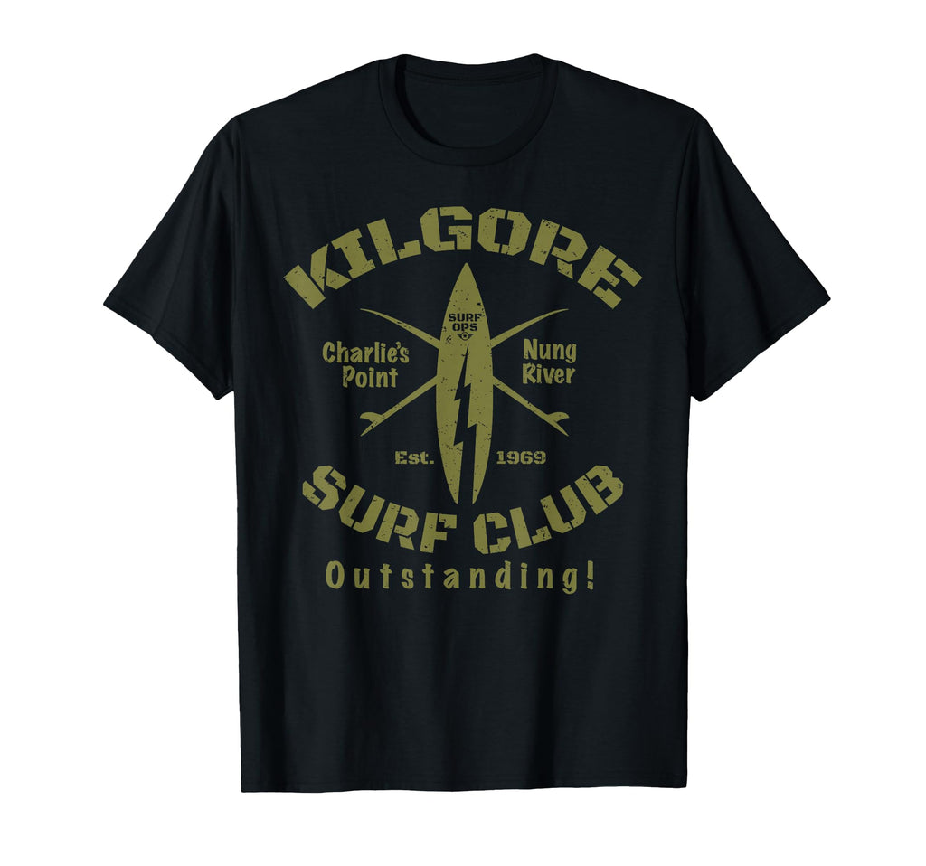 Surf Ops Kilgore Surf Club Outstanding T-Shirt - Novelty Apparel for Adults - T-Shirt, Sweatshirt, Hoodie
